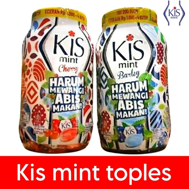 

KIS permen Mint toples 500gr