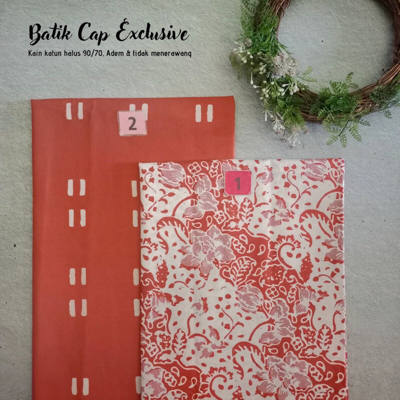 kain batik cap kain batik sarimbit seragam batik