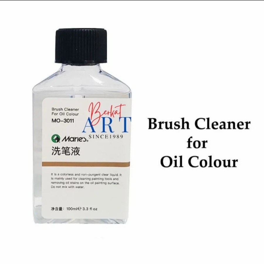 

MARIES Brush Cleaner / Pembersih Kuas For Oil Colour 100ml
