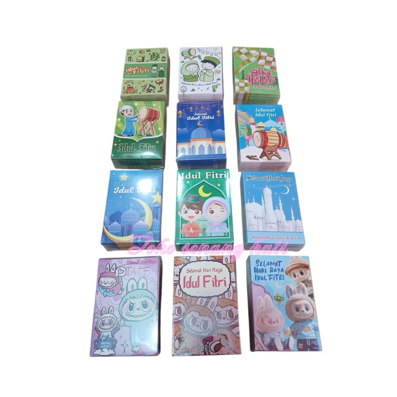 50pcs lebaran terbaru 2025 / angpao idul fitri