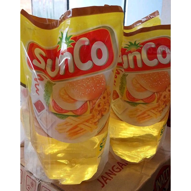 

Minyak goreng SunCo kemasan 2 Liter