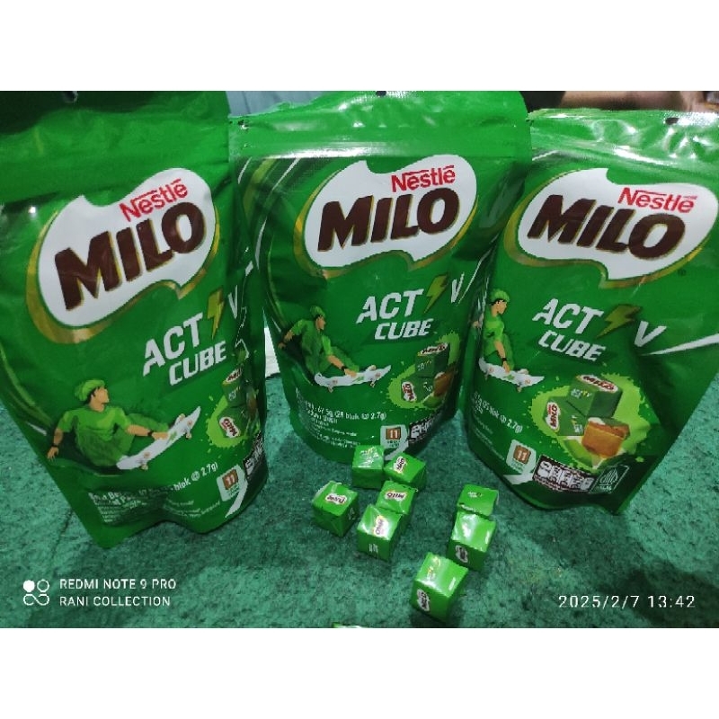 

Nestle Milo Act Cube isi 25