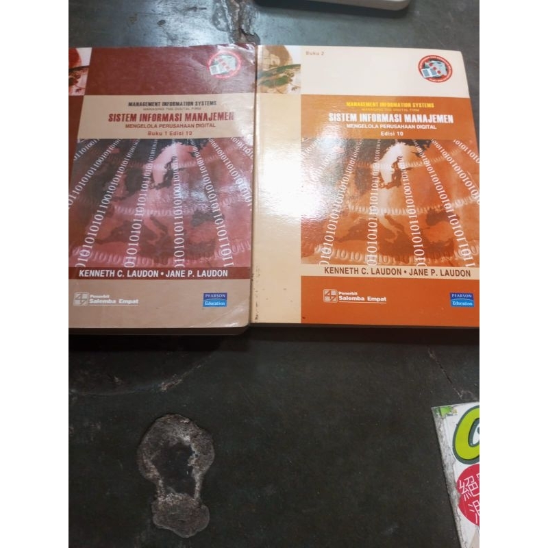 Buku Original sistem informasi manajemen buku 1 & 2 edisi 10 / Kenneth
