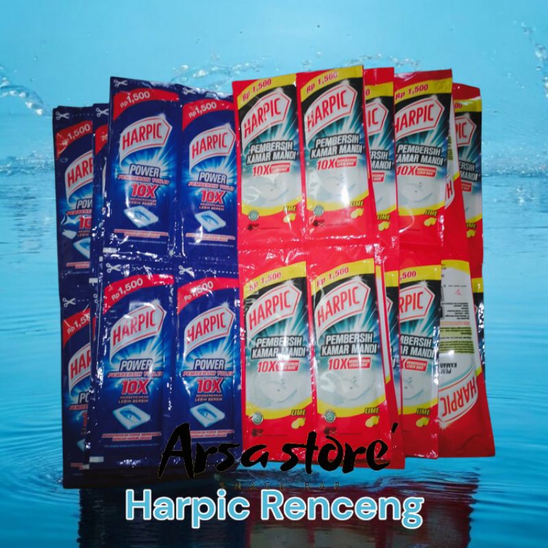 Harpic Sachet isi 12 Sacheat