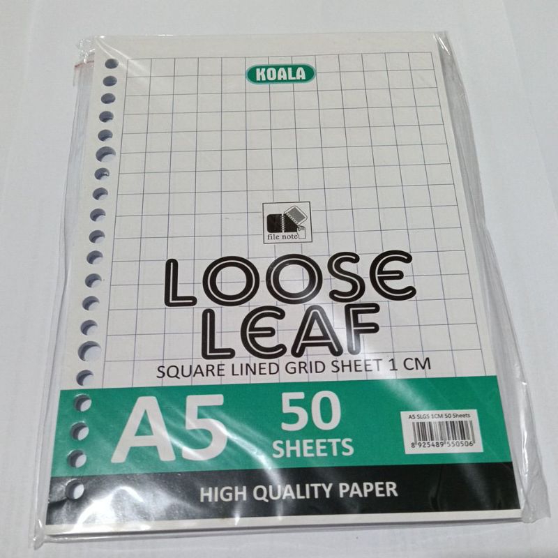 

Binder Kotak Kotak Mandarin A5 50 sheets