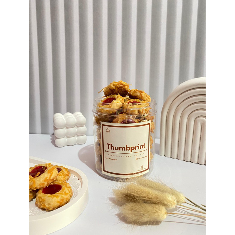 

TUMBPRINT STRAWBERRY COOKIES | 500ml & 1000ml