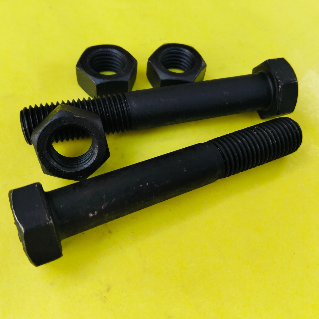 BAUT BAJA HTB 8.8 M20 X 100 HALF DRAT / BAUT 30 KUNCI 30 / BAUD HALF DRAT 30 / BAUT BAJA M20 X 100 H