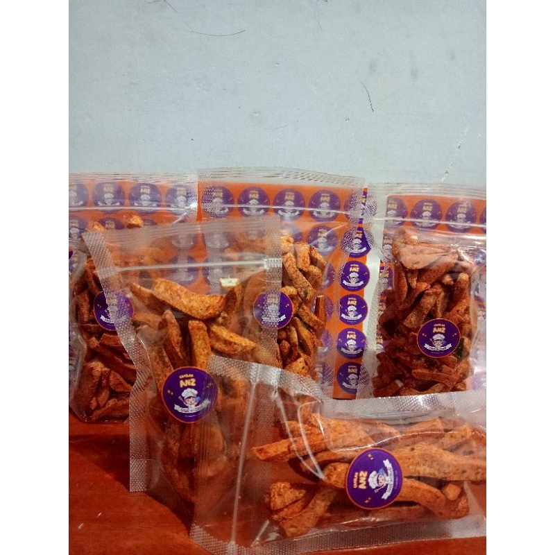 

Basreng pedas daun jeruk