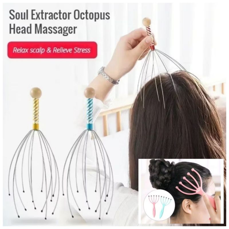 Alat Pijat Kepala Atasi Pusing /melancarkan Peredaran Darah/Terapi Sakit Kepala