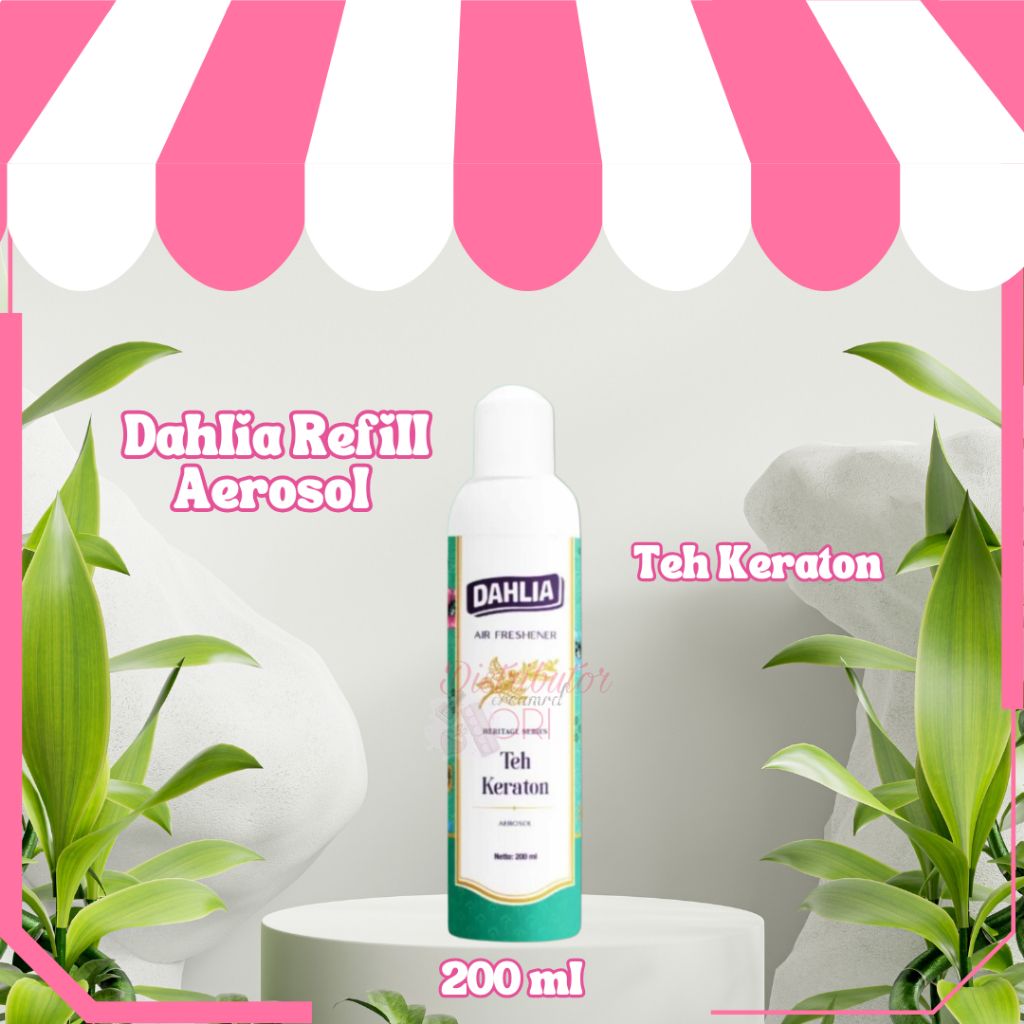 DAHLIA REFILL AEOROSOL TEH KERATON 200ML - BESAR SPRAY
