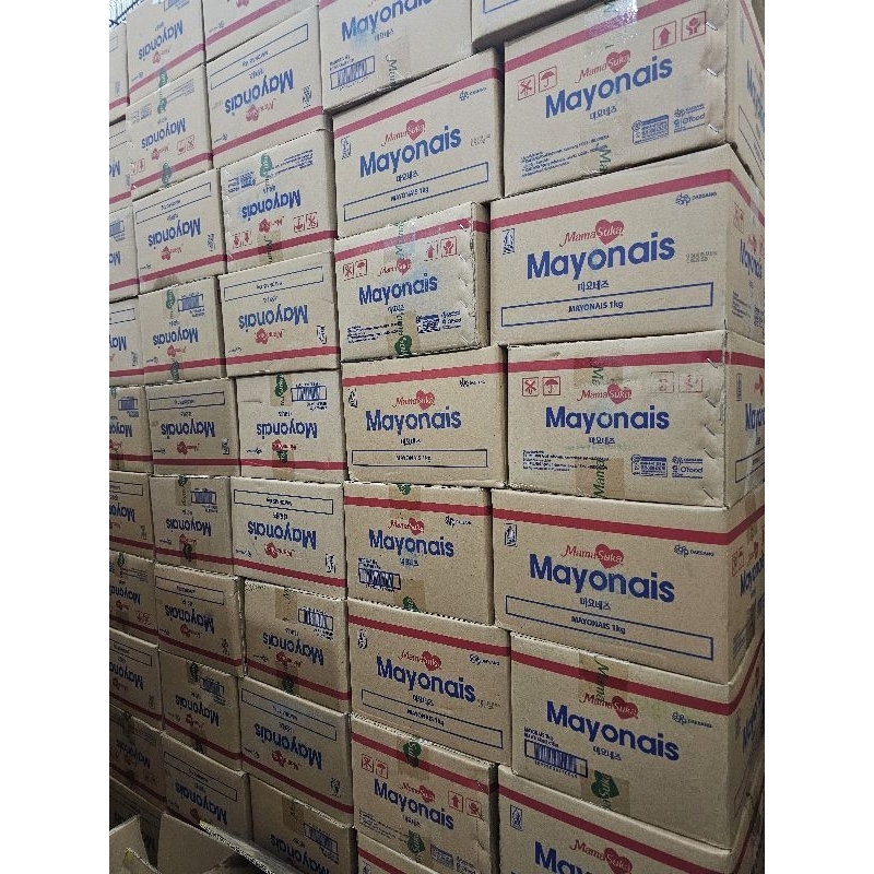 

Mayonais 1 kg Mamasuka HALAL Mayonaise 1 kilo DOS