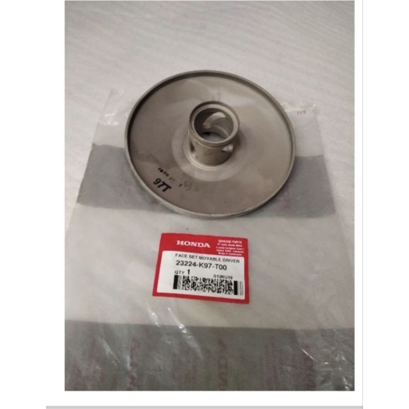 Pulley Belakang Face Set Movable Driven 23224-K97-T00 Original Honda ADV PCX 150 Lokal 23224K97T00 O