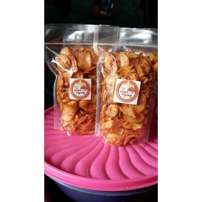 

KERIPIK SINGKONG PEDAS MANIS ASLI LAMPUNG - 200gr/pouch