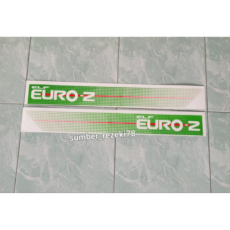 stiker sticker elef EURO 2/stiker elef euro2 hijau