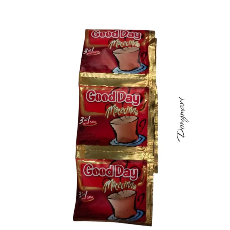 

Good Day Merah Moccacino Best Seller 1 Renceng Isi 10 Pcs