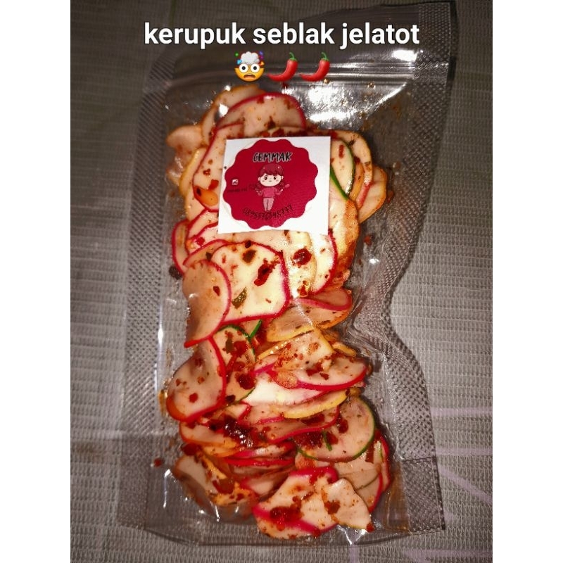 

cemmak Kerupuk seblak jelatot