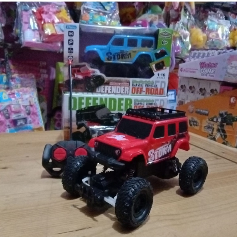 Rc jeep deffender offroad /mainan anak/mobil rc