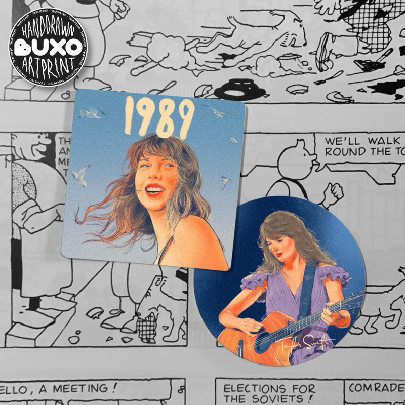 

buxo - TAYLOR SWIFT vinyl sticker / sticker film movie series lucu tumbler laptop swifties