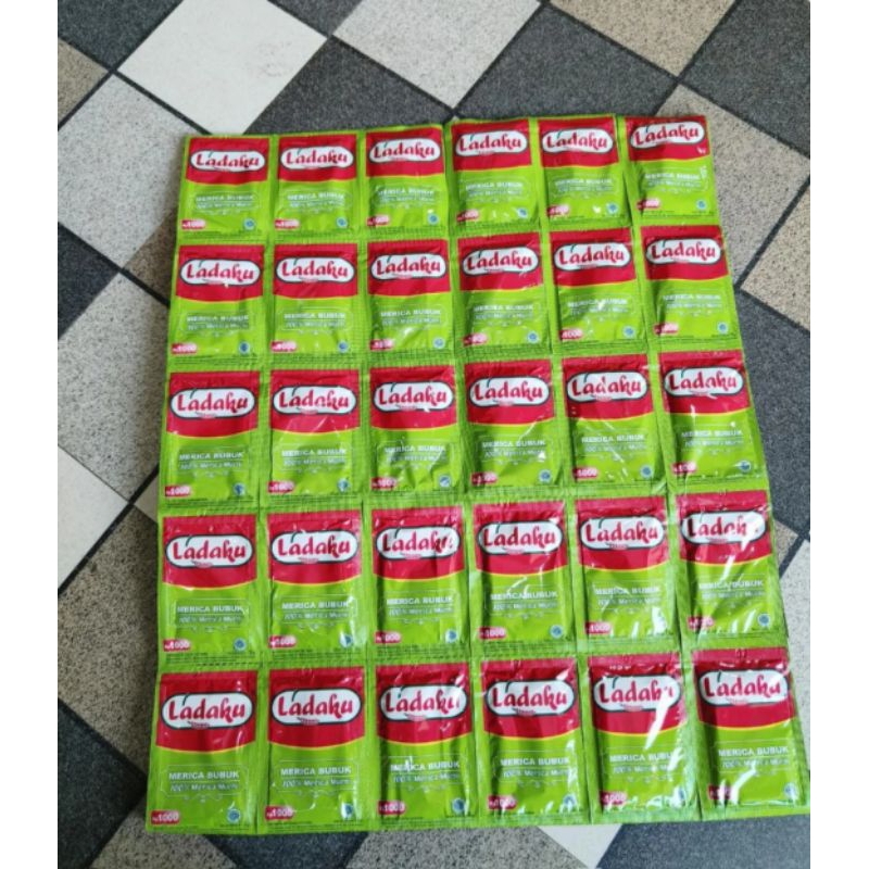 

LADAKU lada bubuk 100% asli 1 renceng isi 12 sachet