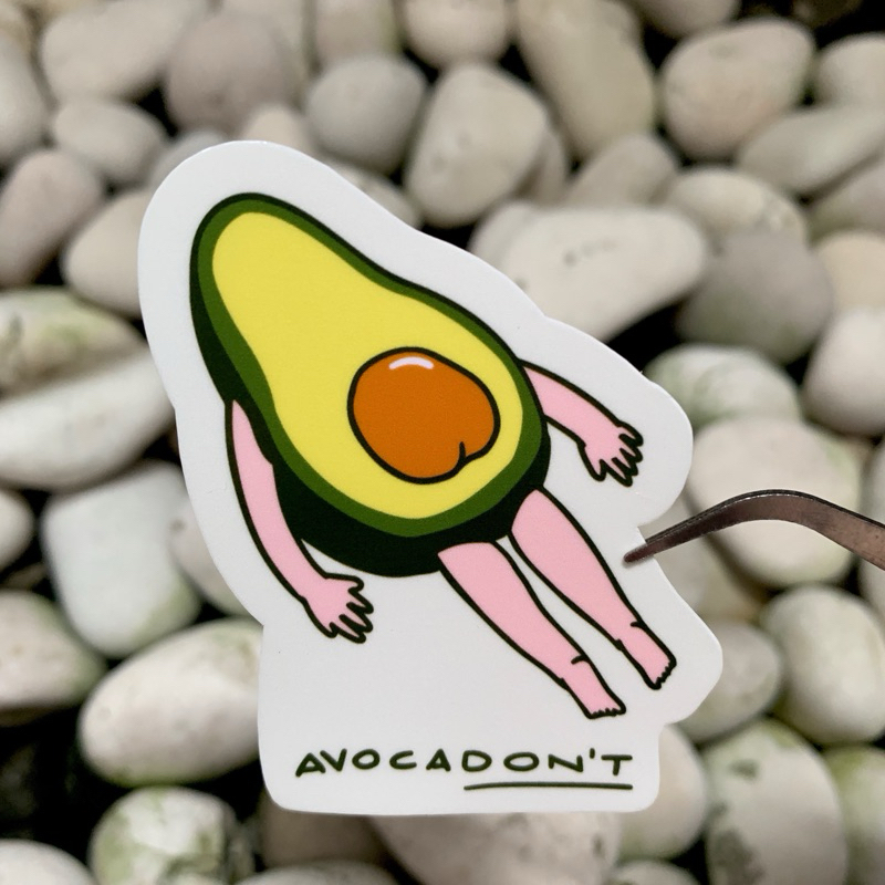 

Sticker Vinyl - Avocadon’t