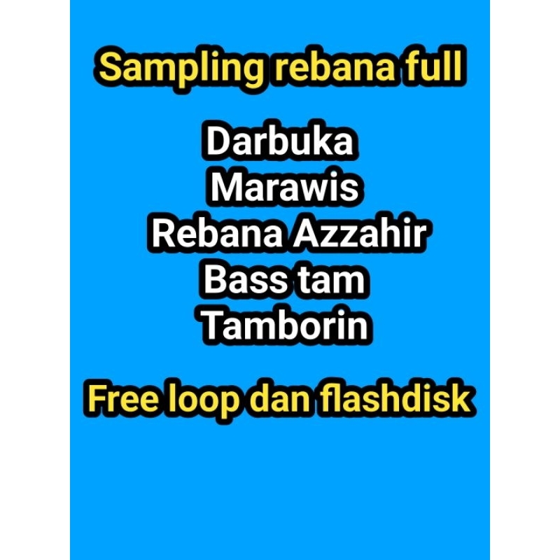 sampling rebana Ashley dme 705