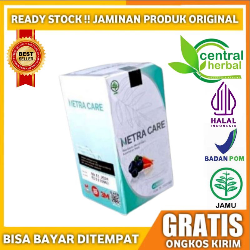 NETRA CARE Obat Herbal Mata Katarak Rabun/Minus 100% Original