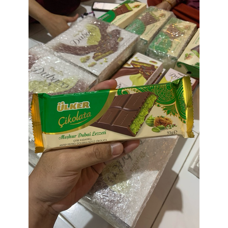 

Coklat Dubai Ulker Cikolata Meshur Dubai Lezzeti 100% Original