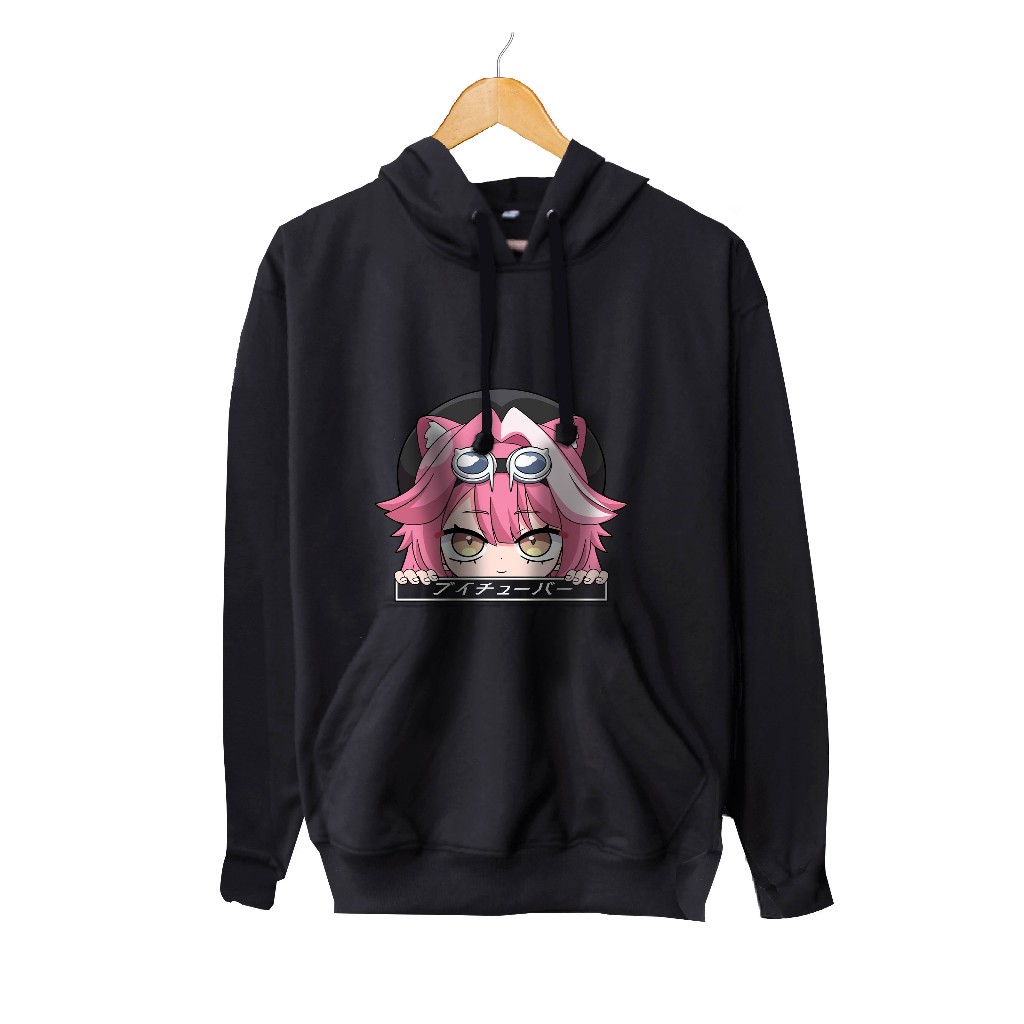 Jaket hoodie jumper infinite vtuberRAORA PHANTERA PEEKER ALT-HOLOLIVEmaterial cotton fleece