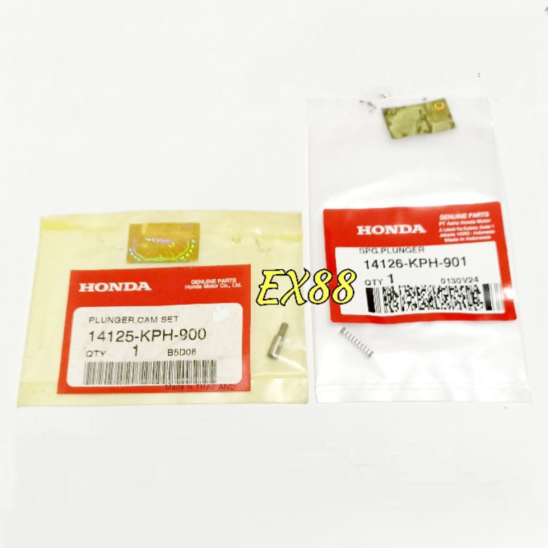 PEN PIN & PER DEKOMPRESI OTOMATIS NOKEN AS KARISMA / KIRANA / SUPRA X 125 KARBU ORIGINAL AHM ASLI