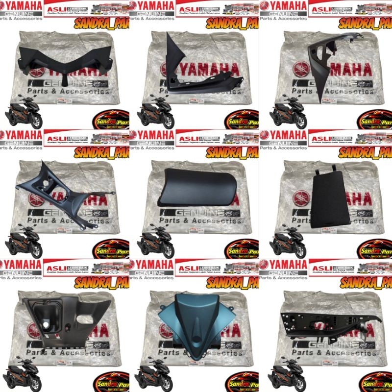 COVER FULL BODY KASAR YAMAHA AEROX OLD 155 ORIGINAL