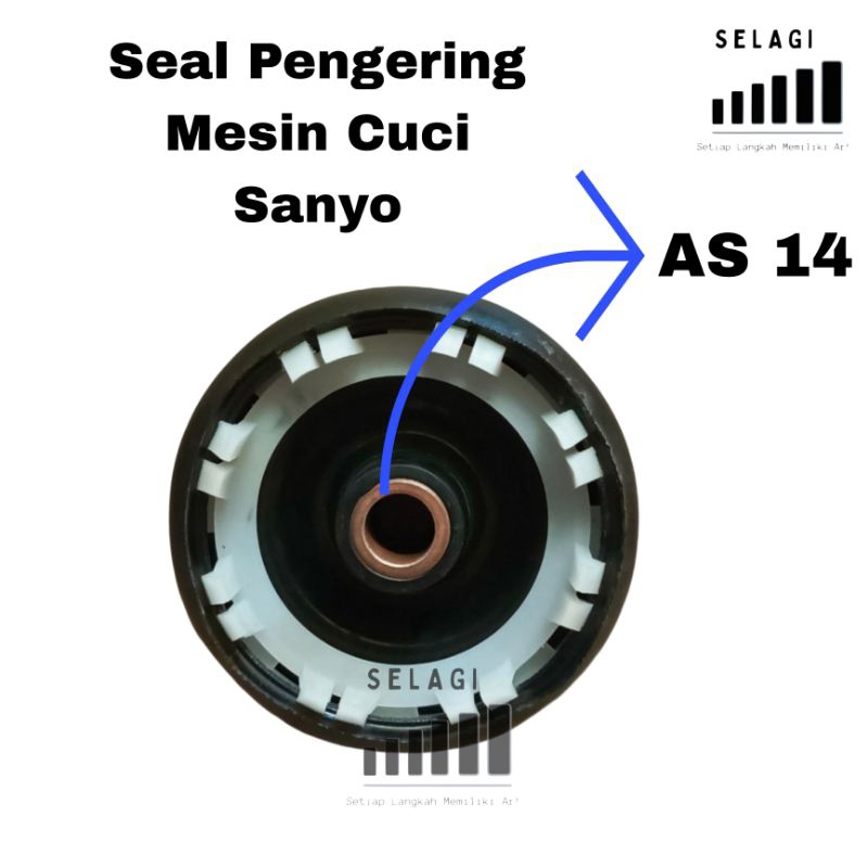SEAL PENGERING MESIN CUCI 2 TABUNG SANYO AS 14 | SIL PENGERING MESIN CUCI SANYO 2 TABUNG AS 14 | KAR