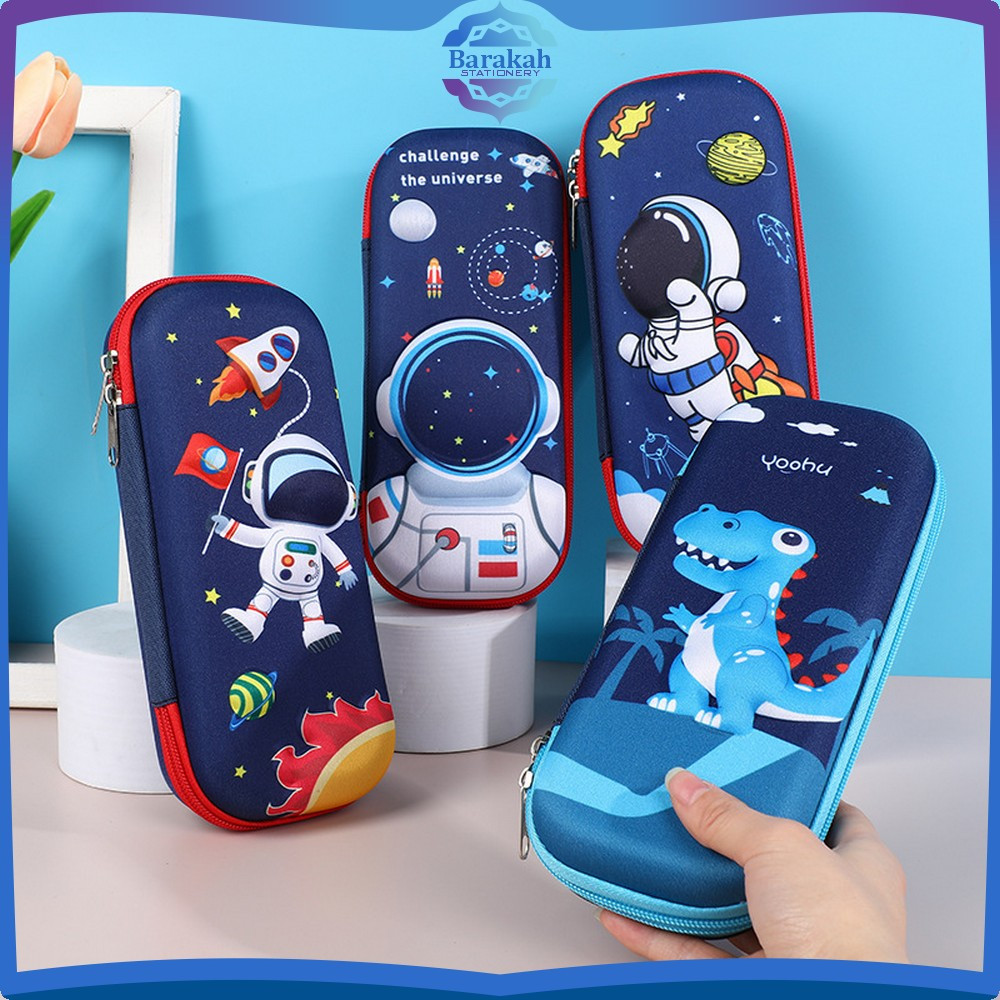 

Tempat Penyimpanan Alat Tulis Anti Air Kotak Pensil 3D Karakter Timbul Tempat Pensil Anak Sekolah TK Barakah Stationery A39