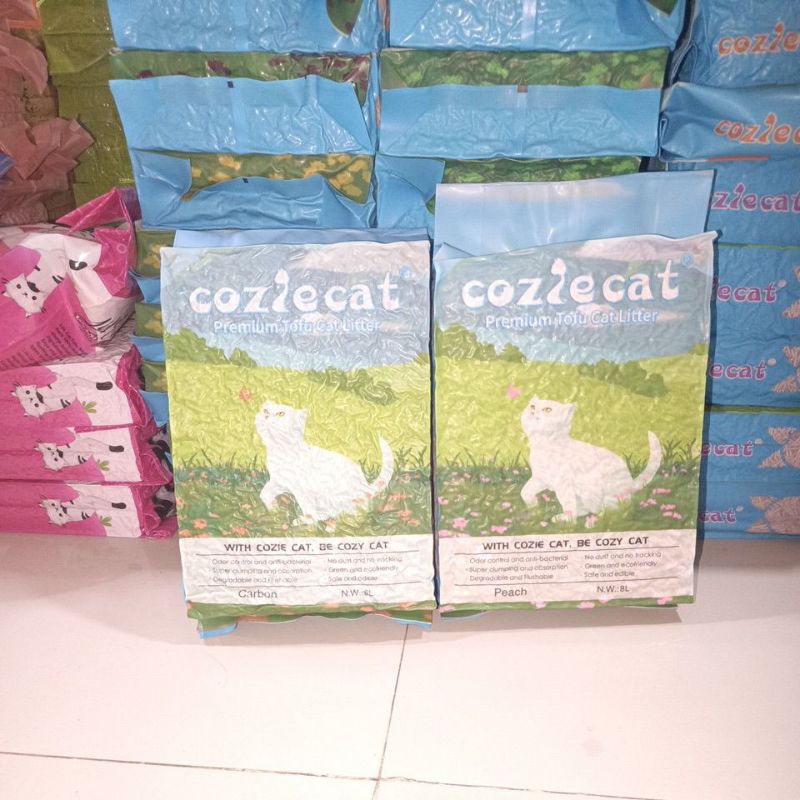 pasir tofu cozie cat pasir tofu 8 liter price promo tofu cat liter