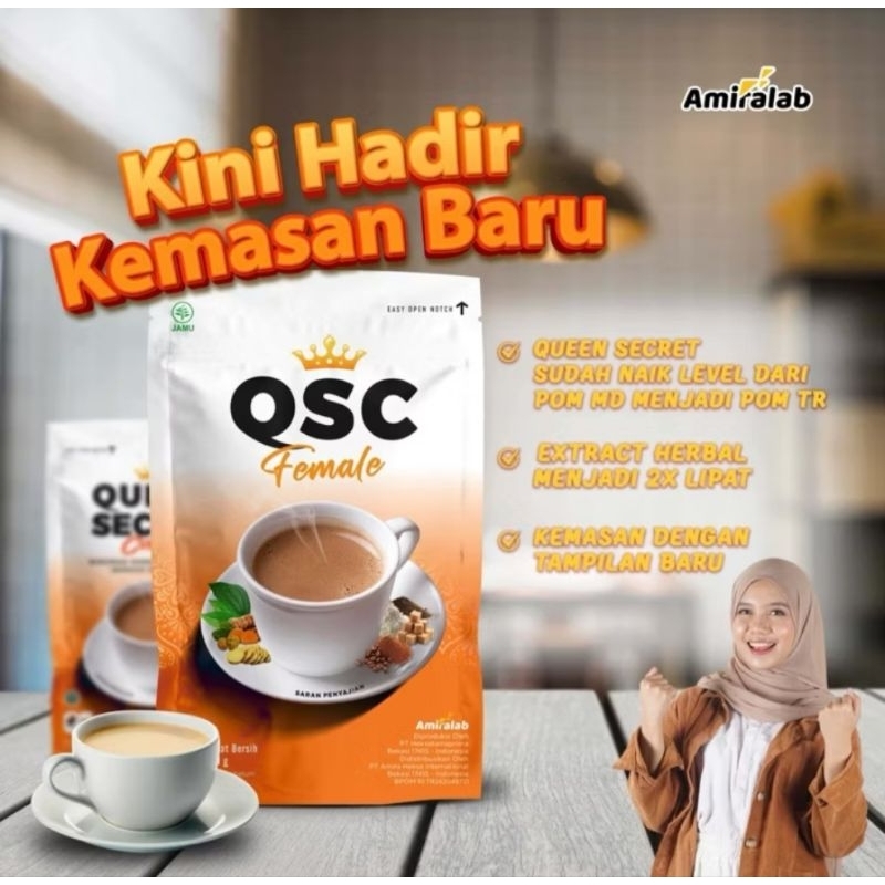 

QUEEN SECRET COFFEE [Kemasan Baru] Minuman Herbal Atasi Masalah Kewanitaan Keputihan Haid Tidak Lancar Bisa Gojek Bisa COD