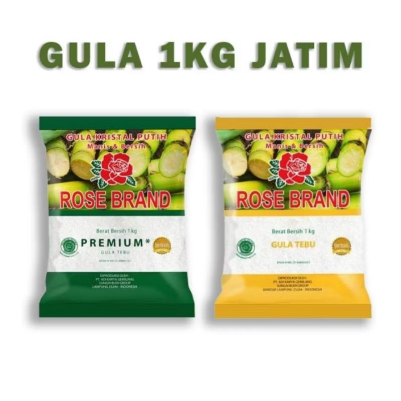 

Gula Rosebrand 1kg Jatim