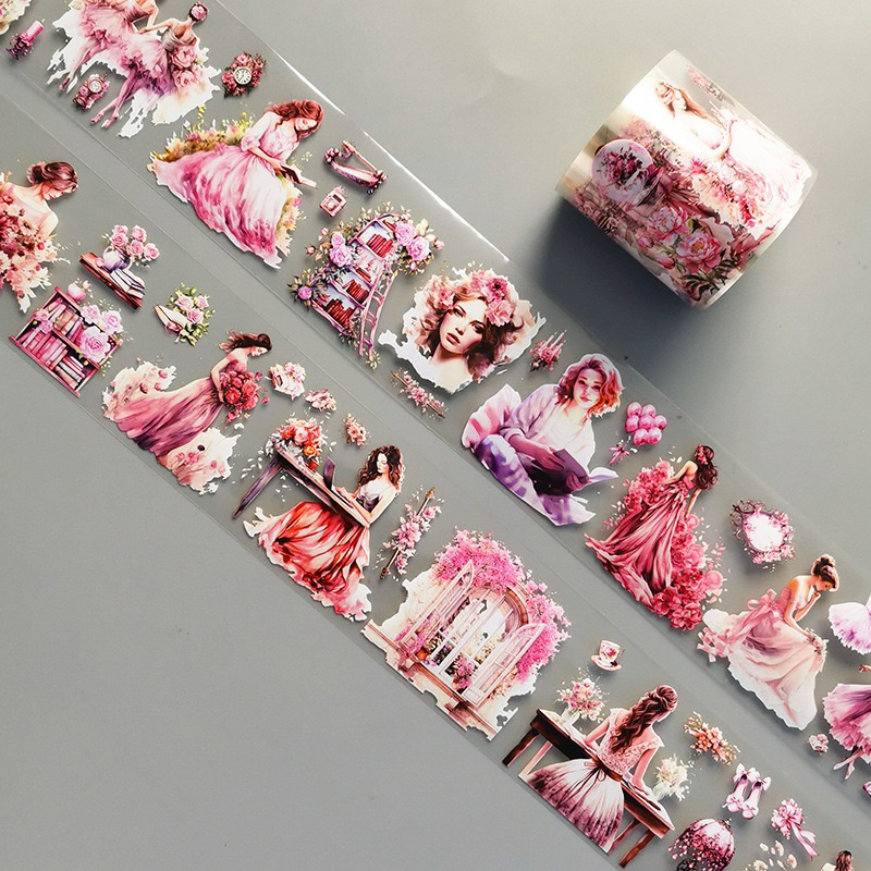 

(Kiricart) Fragments of Life PET Sticker Aesthetic Journaling Scrapbooking DIY Art and Craft