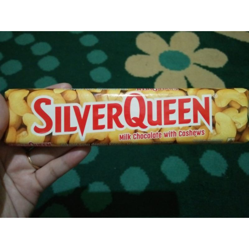 

SilverQueen Milk Chocolate with Cashews 55 gram exp 2026