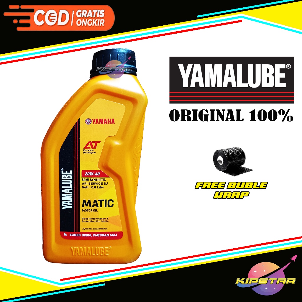 OLI YAMALUBE MATIC 800ML / YAMALUBE MATIC ORIGINAL YAMALUBE 20W-40