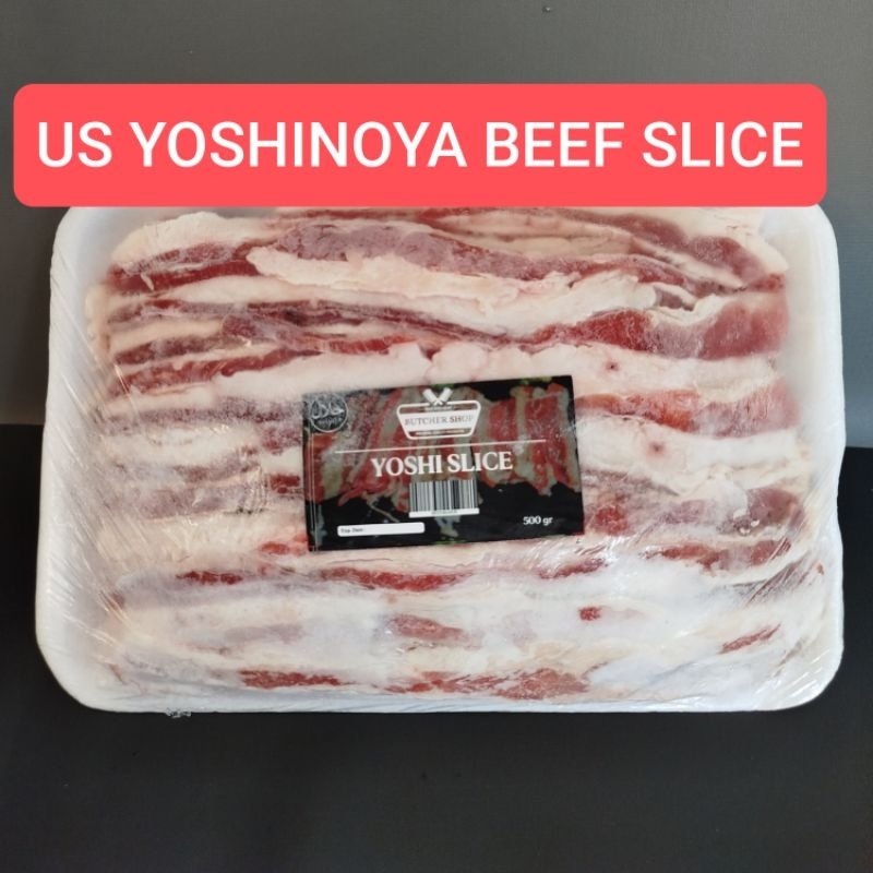 

US and AUS Premium Beef / Yoshinoya / Low Fat / Full and Mix Beef Slice / Saikoro Meltique / Daging Giling / Daging Import - 500gr