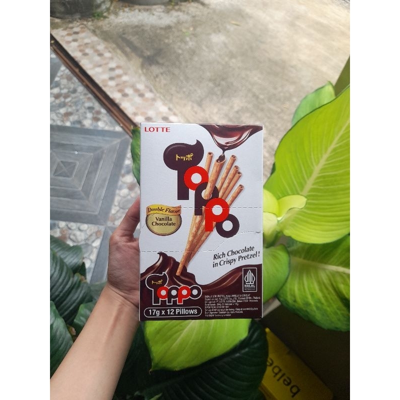 

Lotte Toppo Stik Cokelat (isi 12) Snack Cemilan