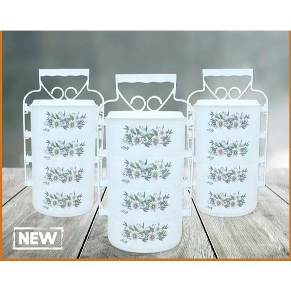 Rantang Bulat Plastik Food Grade 2 4 Susun rantang susun