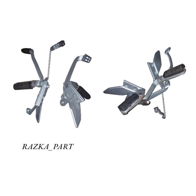 Step Pijakan Kaki Depan Vixion Old Pullset Ori Copotan