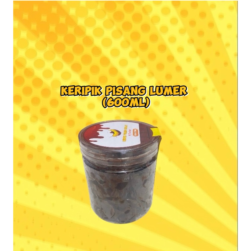 

Keripik Pisang Lumer Toples (600ml)