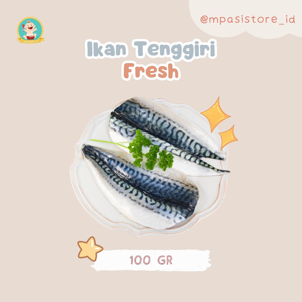 

Ikan Tenggiri Fresh Untuk MPASI 100grm Untuk Mpasi Bayi