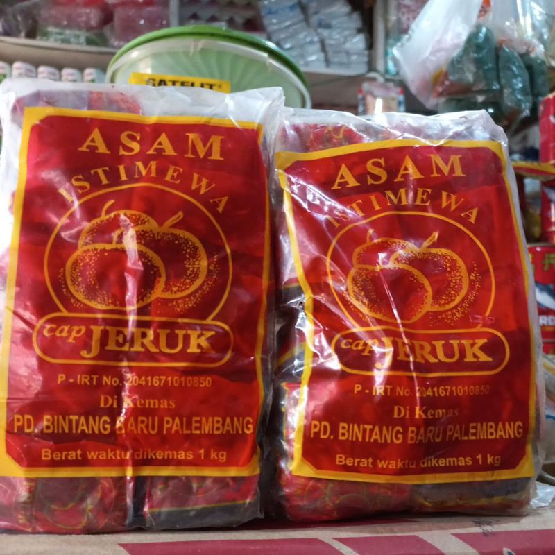 

ASAM JAWA TANPA BIJI merk JERUK 1pack (isi20 pcs)