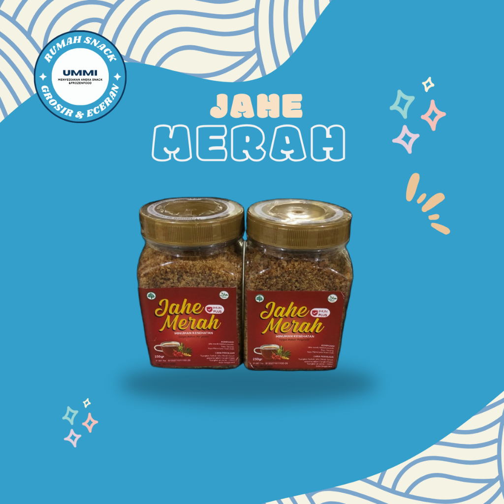 

Jahe Merah | Minuman Herbal 250grm