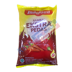 

INDOFOOD SAMBAL EXTRA PEDAS PACK 1KG
