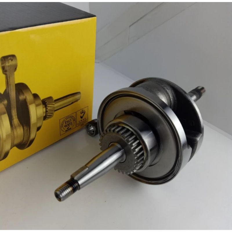 Crankshaft assy Beat fi Kvy 1300a-kzl-c30 krukas Beat injeksi stater kasar