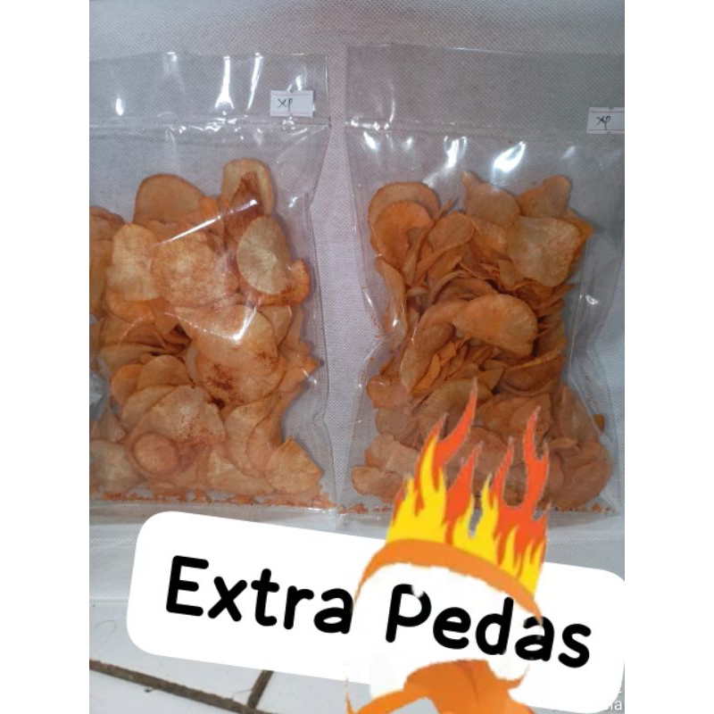 

KERIPIK SINGKONG EXTRA PEDAS 100gr