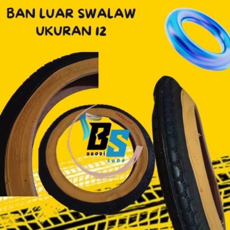 ban luar sepeda anak ukuran 12